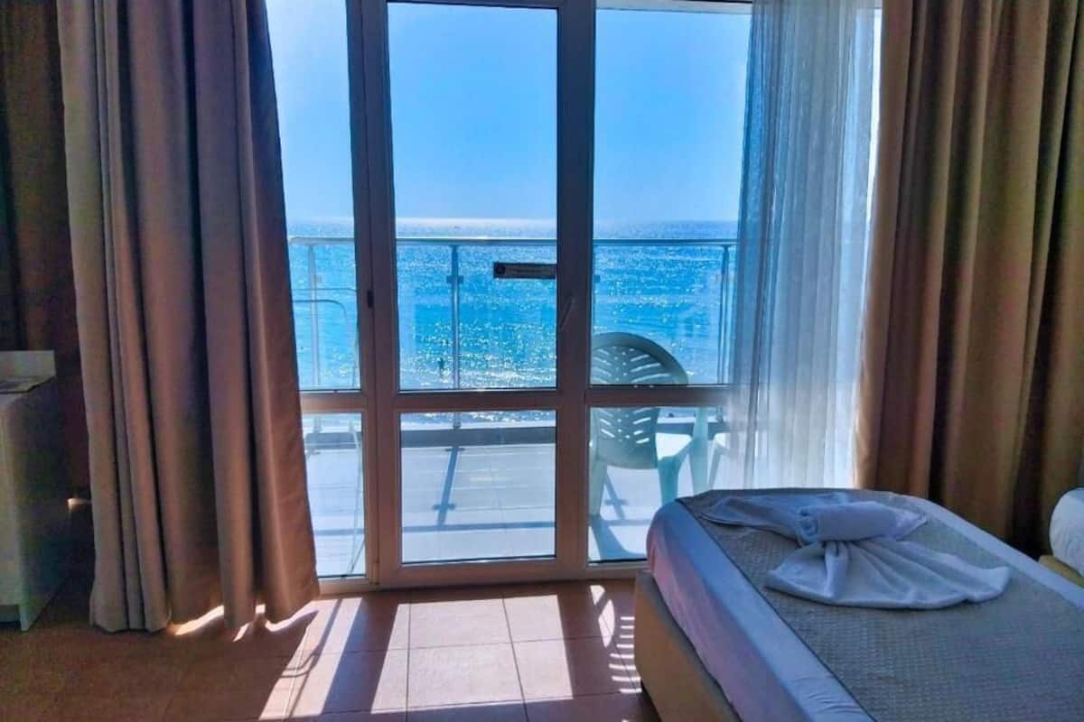 standard studio, balcony, sea view | balcony