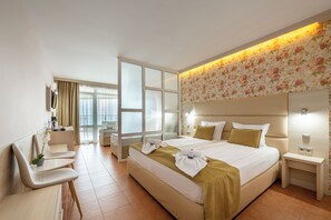 Standard Studio, Balcony, Sea View | Premium bedding, minibar, blackout drapes, soundproofing - Aphrodite Beach Hotel (Nessebar)