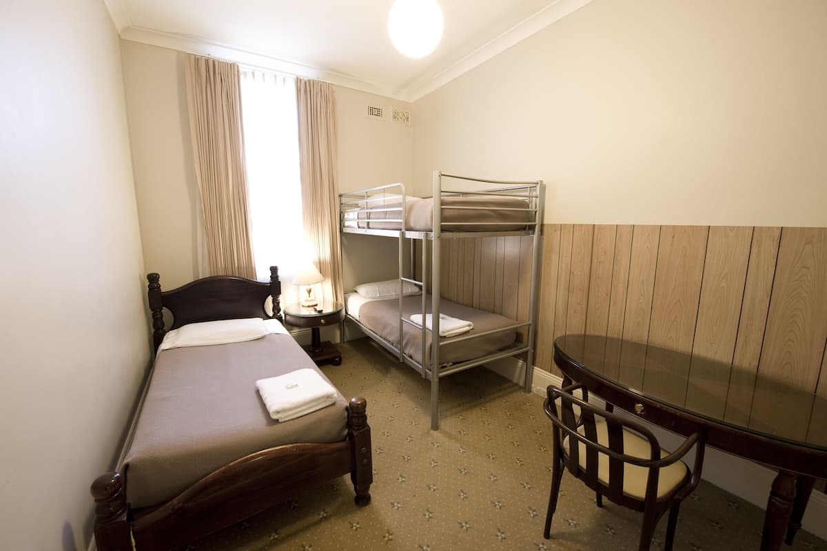 Standard Triple Room | Blackout drapes, WiFi (free), bed sheets