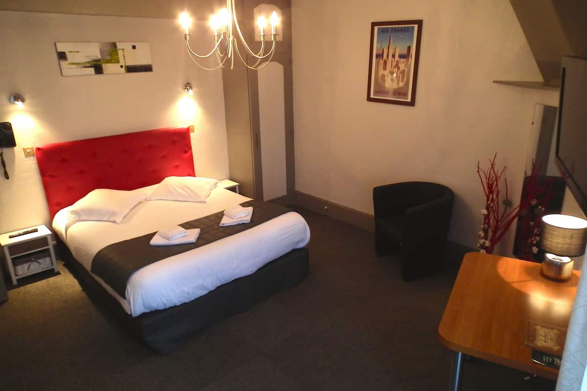Comfort Quadruple Room | Premium bedding, in-room safe, desk, blackout curtains