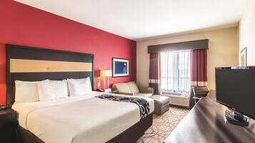 Chambre, 1 très grand lit, non-fumeur | Literie de qualité, couette en duvet, bureau, rideaux d’obscurcissement