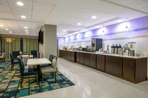 Free daily on-the-go breakfast