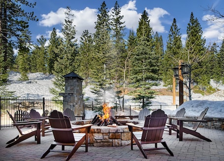 Fireplace. Hyatt Vacation Club at Northstar Lodge, Lake Tahoe