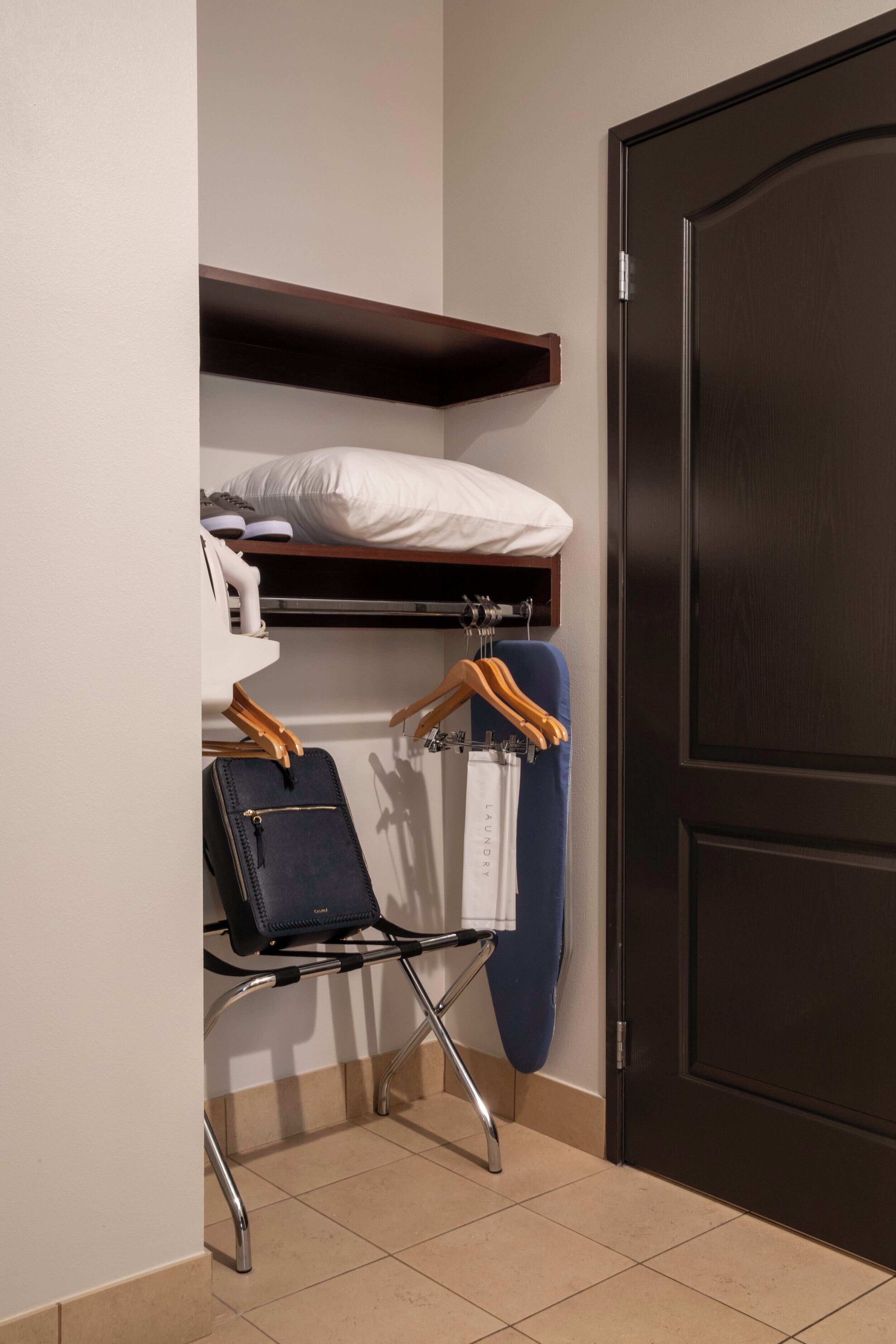 ada accessible king studio w/ sofabed | iron/ironing board