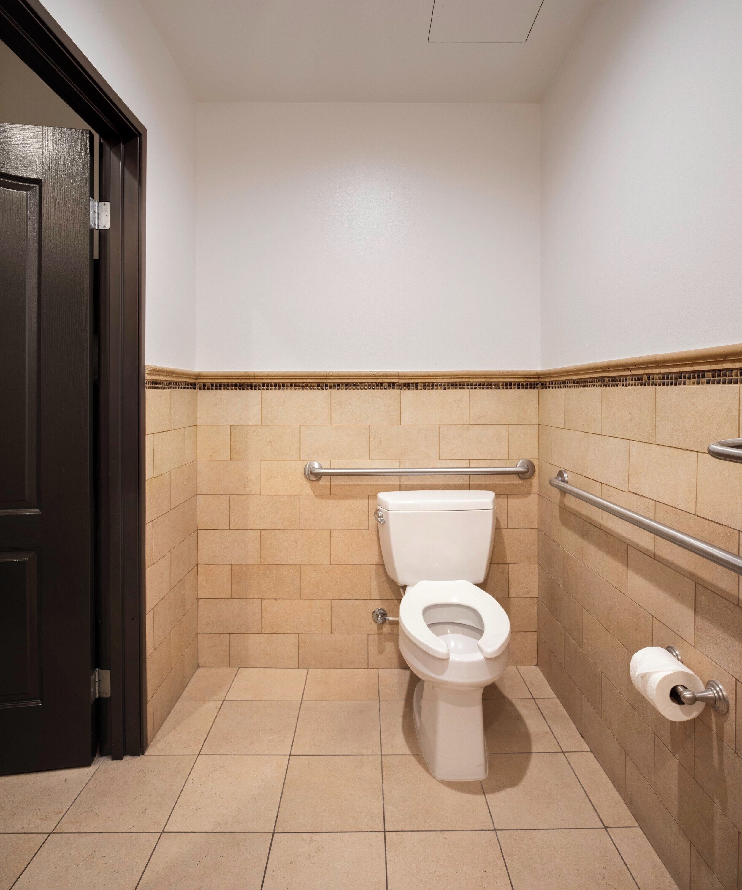 ada accessible king studio w/ sofabed | accessible bathroom