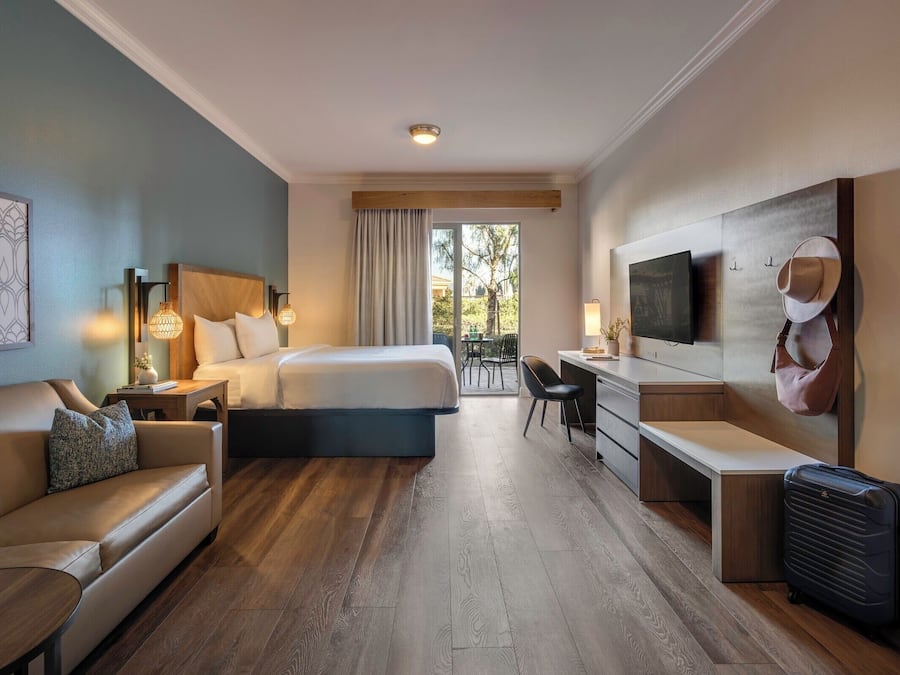 Premium bedding, down duvets, pillow-top beds, in-room safe