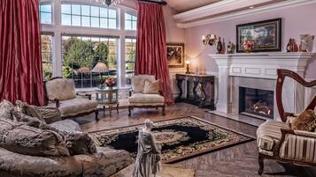 Sitteområde i lobbyen