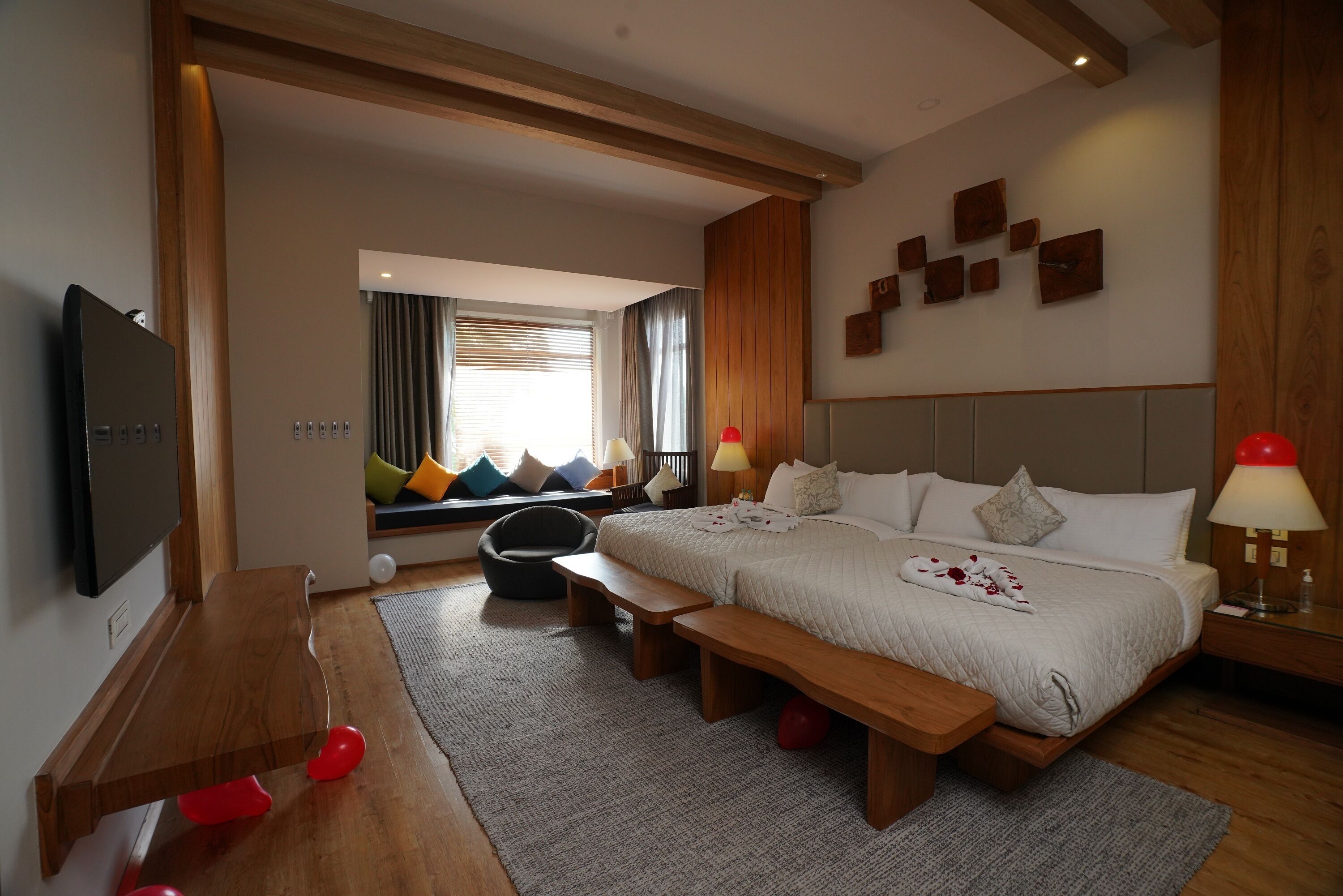 Suíte presidencial | Roupas de cama premium, frigobar, cofres nos quartos