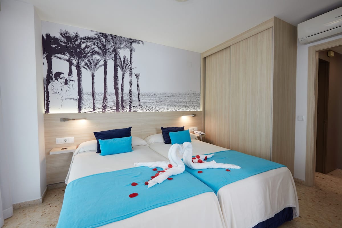 1 bedroom, memory-foam beds, blackout curtains, free WiFi