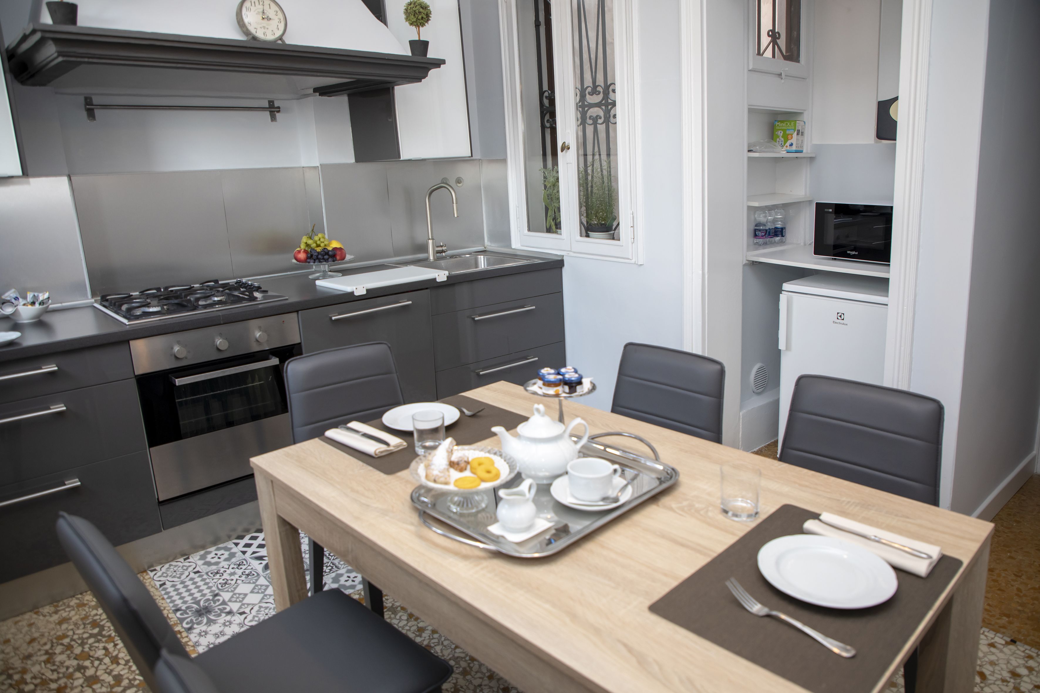 family apartment, terrace, annex building (at 40 meters 027042-uam-00410) | private kitchen | coffee/tea maker