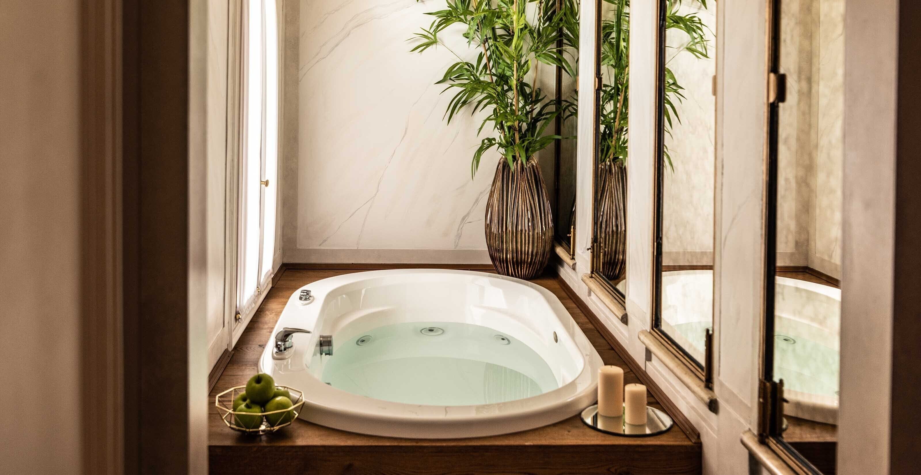 Elite Condo, Annex Building (Wellness 702 40mt dall'hotel LOC09474) | Private spa tub