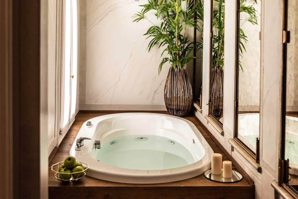 Elite Condo, Annex Building (Wellness 702 40mt dall'hotel LOC09474) | Private spa tub