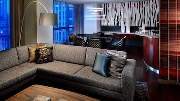 Presidentiële suite, 1 kingsize bed | Hypoallergeen beddengoed, donzen dekbedden, pillowtop-bedden