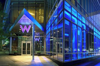 View from property looking out at W Boston, a Marriott Hotel