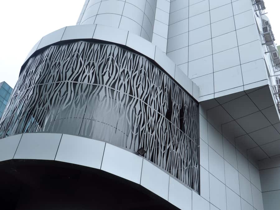 Majoituspaikan julkisivu