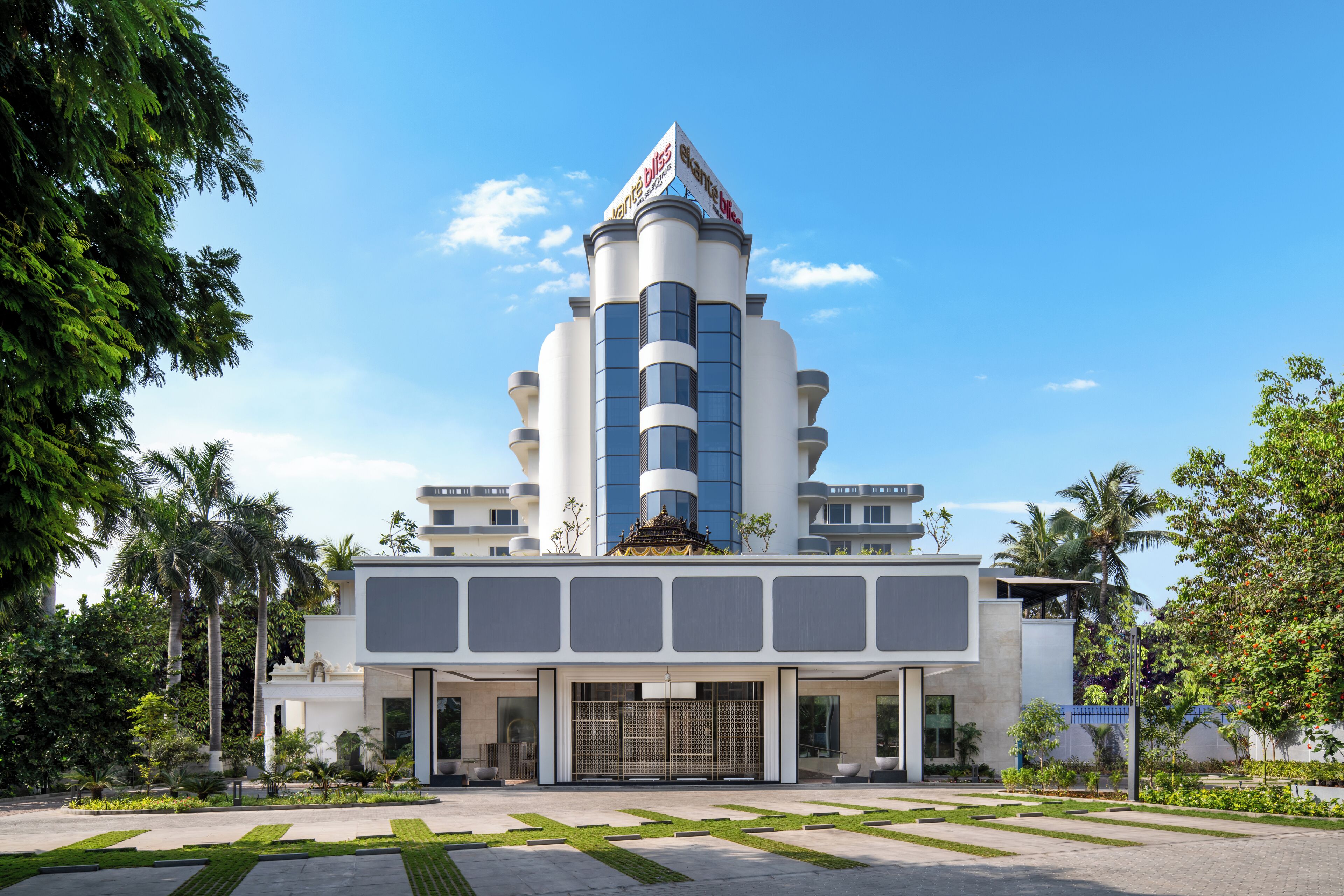 Fachada de la propiedad