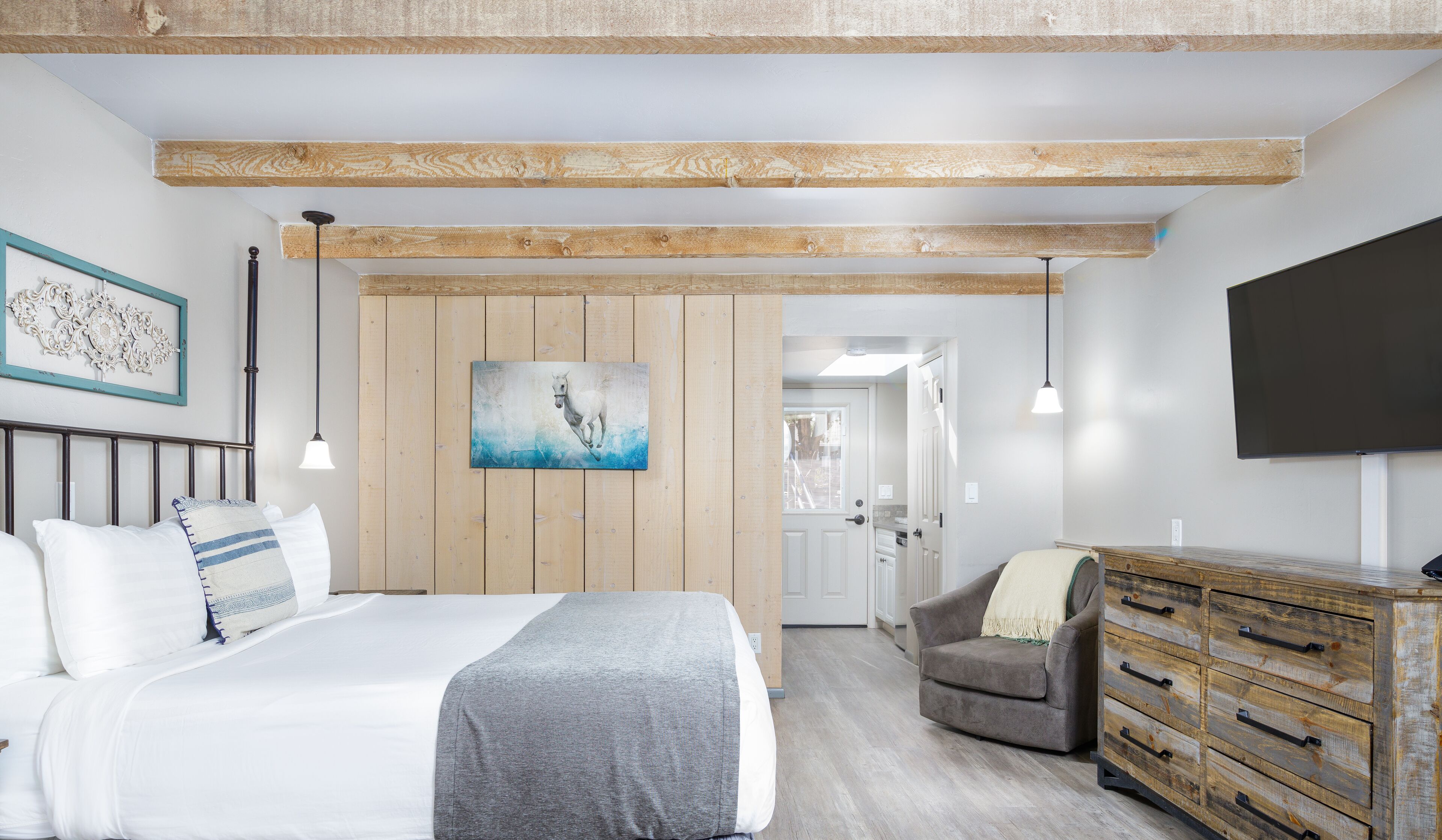 Wifi gratis y ropa de cama 