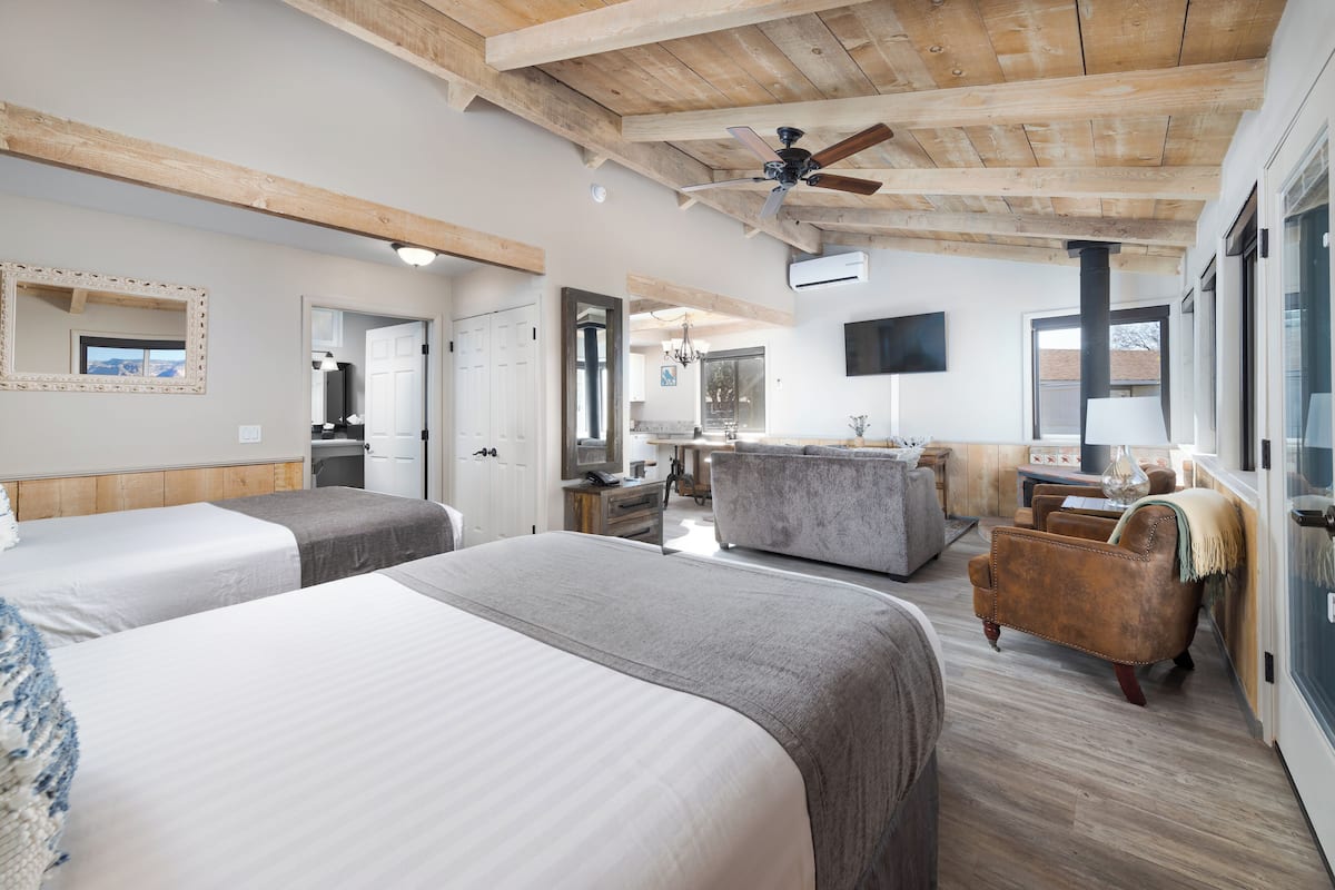 Wifi gratis y ropa de cama