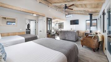 Cottage, 2 letti queen | Wi-Fi gratuito, lenzuola