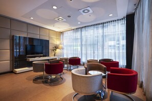 Sala de estar en el lobby