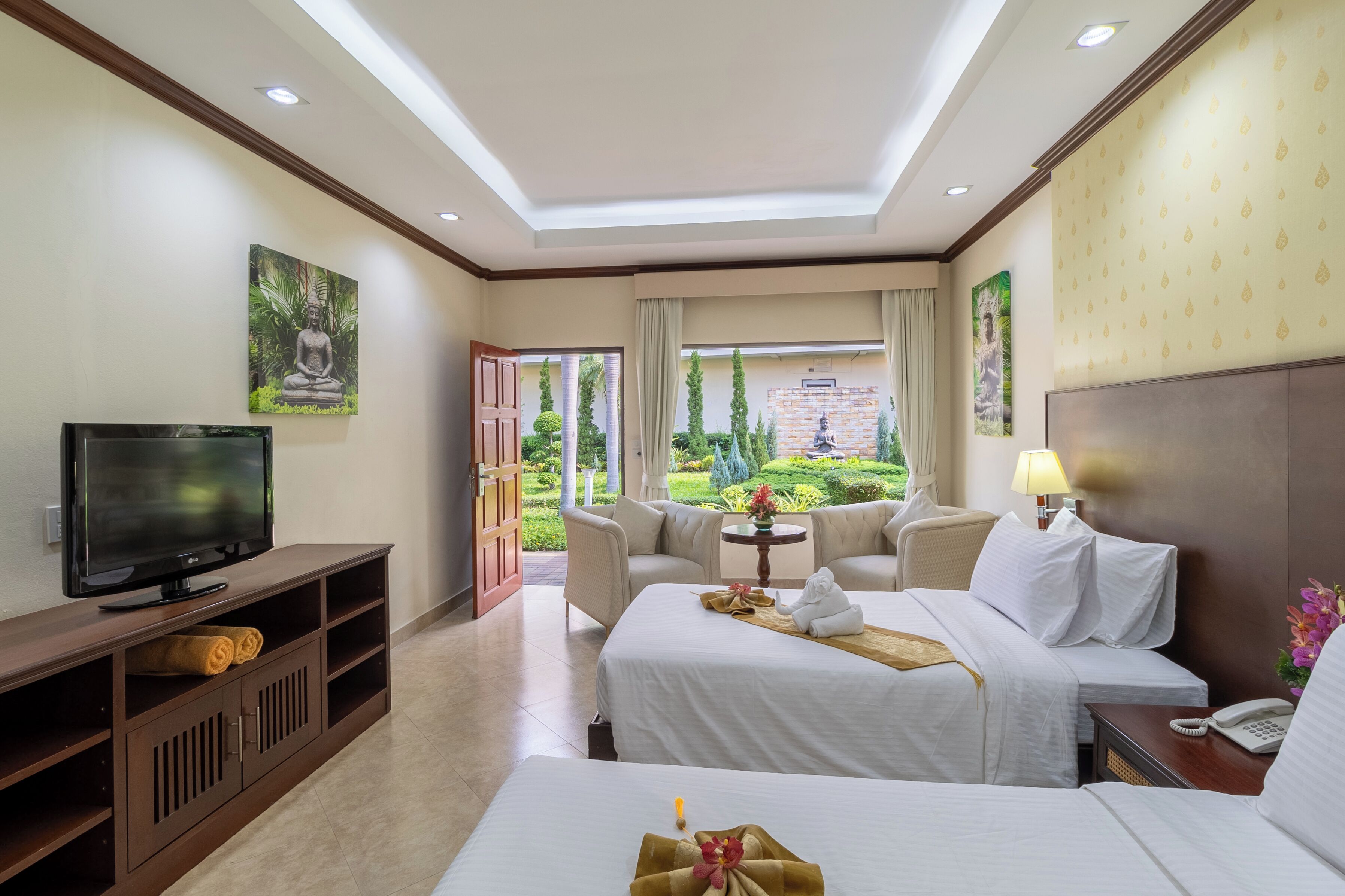 deluxe twin room | view from room