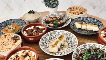 Daily continental breakfast (AED 50 per person)