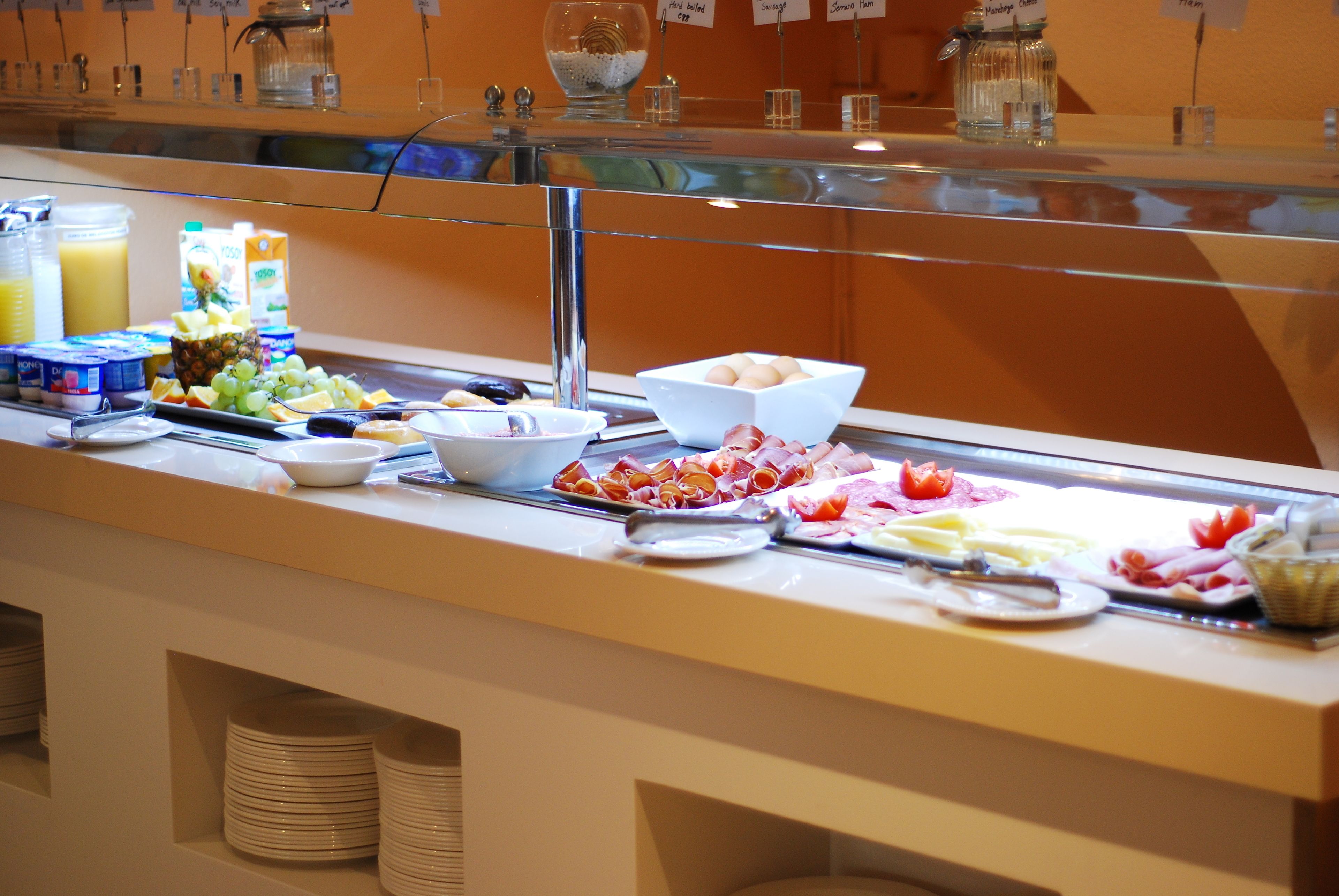 daily buffet breakfast (eur 11.90 per person)