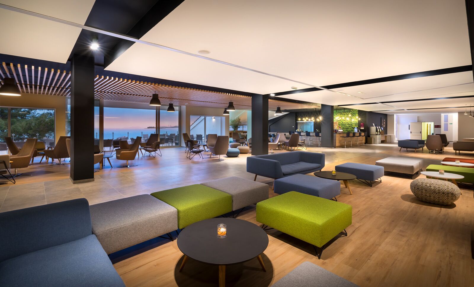 Sitzecke in der Lobby