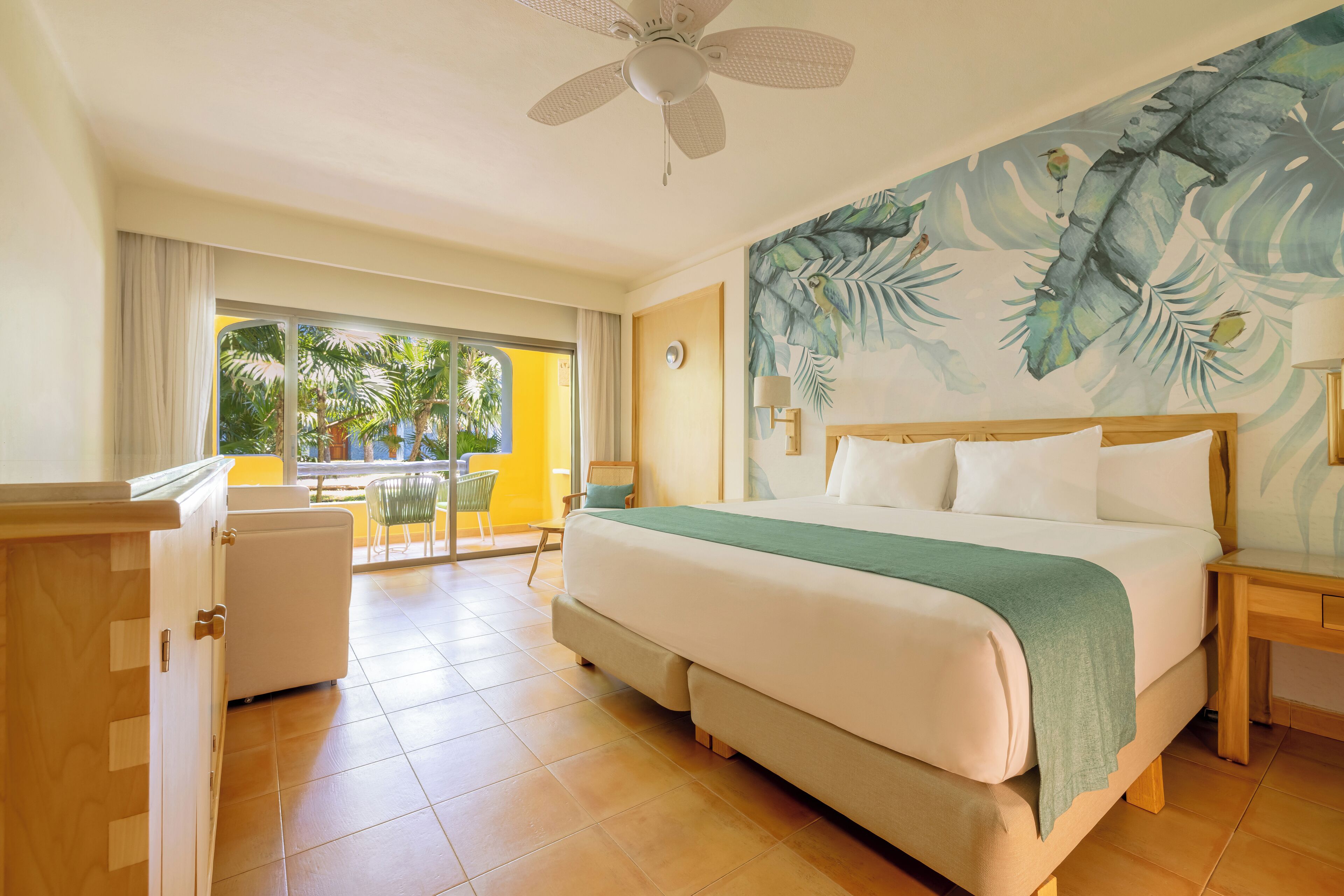 Free minibar, in-room safe, desk, blackout drapes