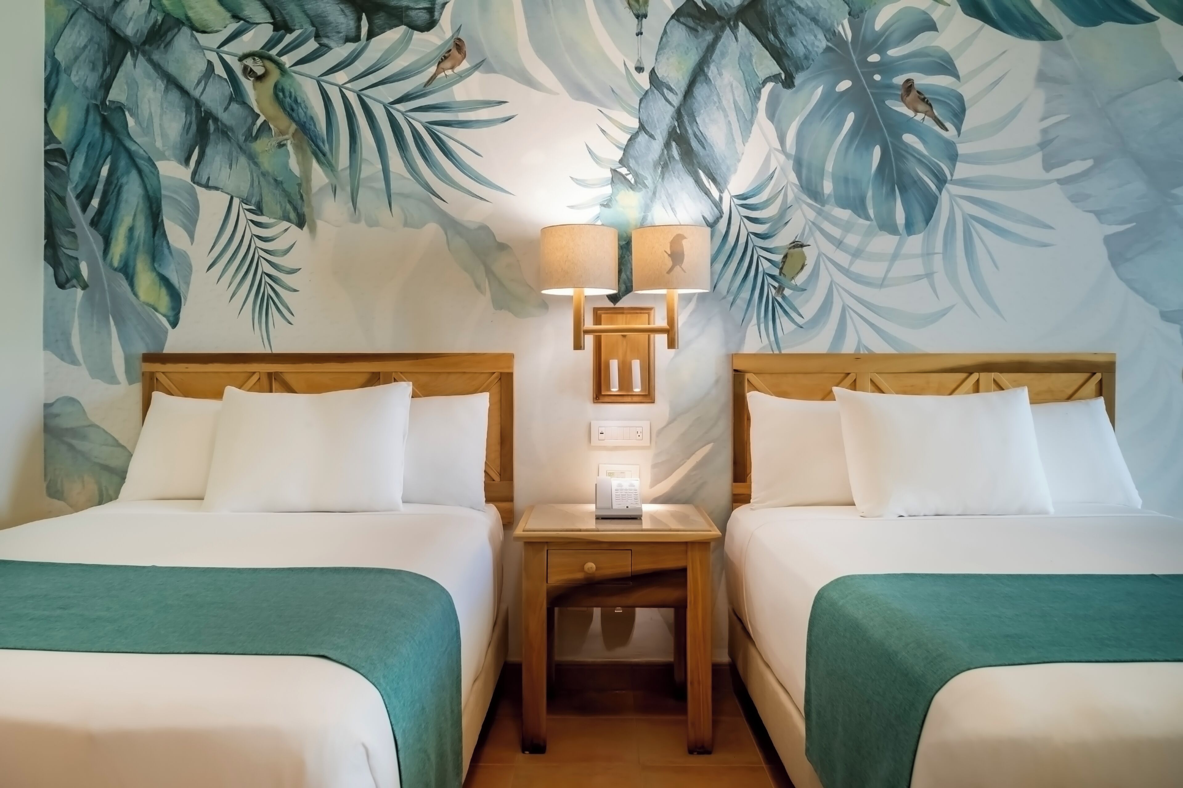 Free minibar, in-room safe, desk, blackout drapes