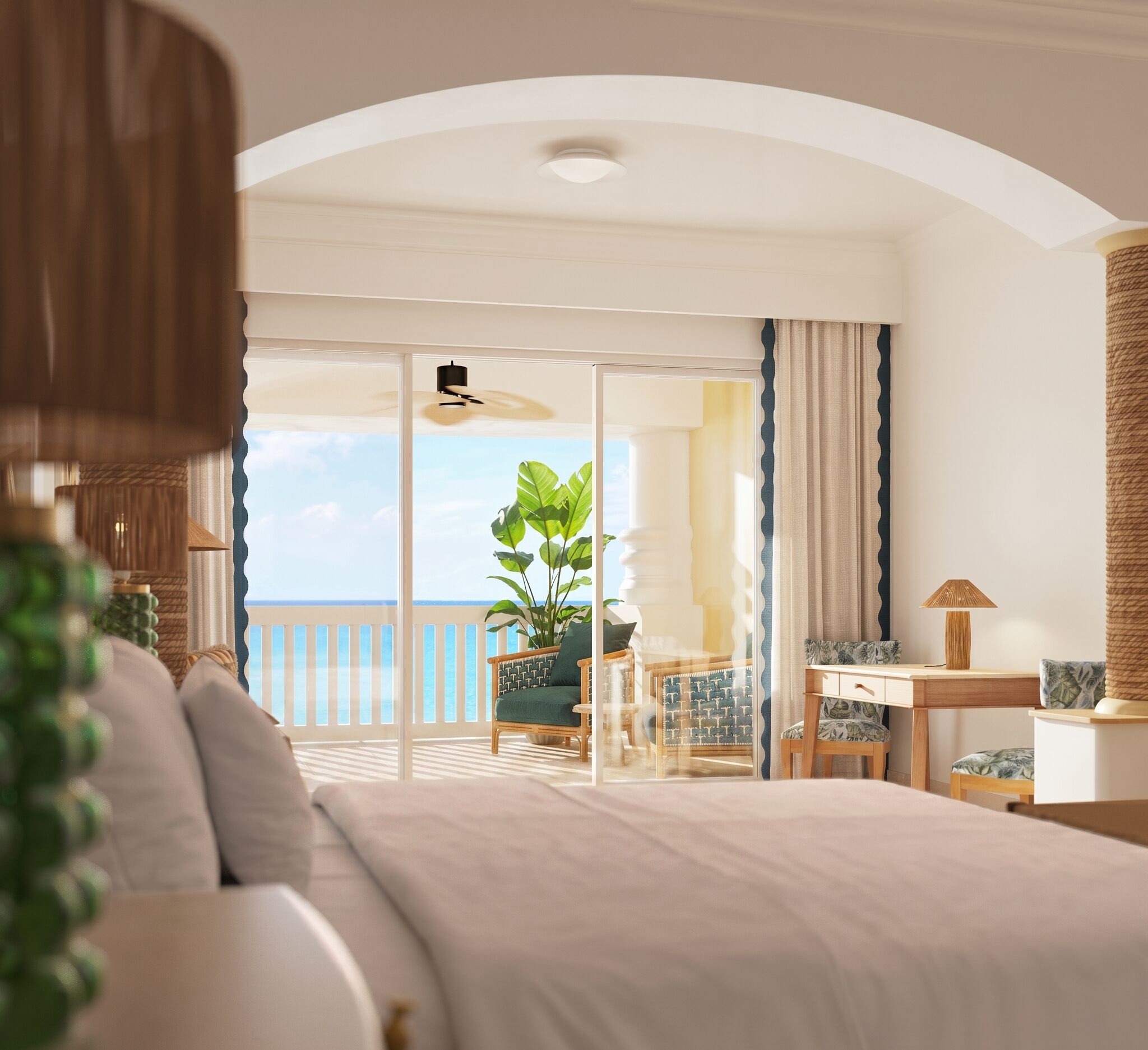 Suite (Butler,Ocean Front) | Down comforters, minibar, in-room safe, desk