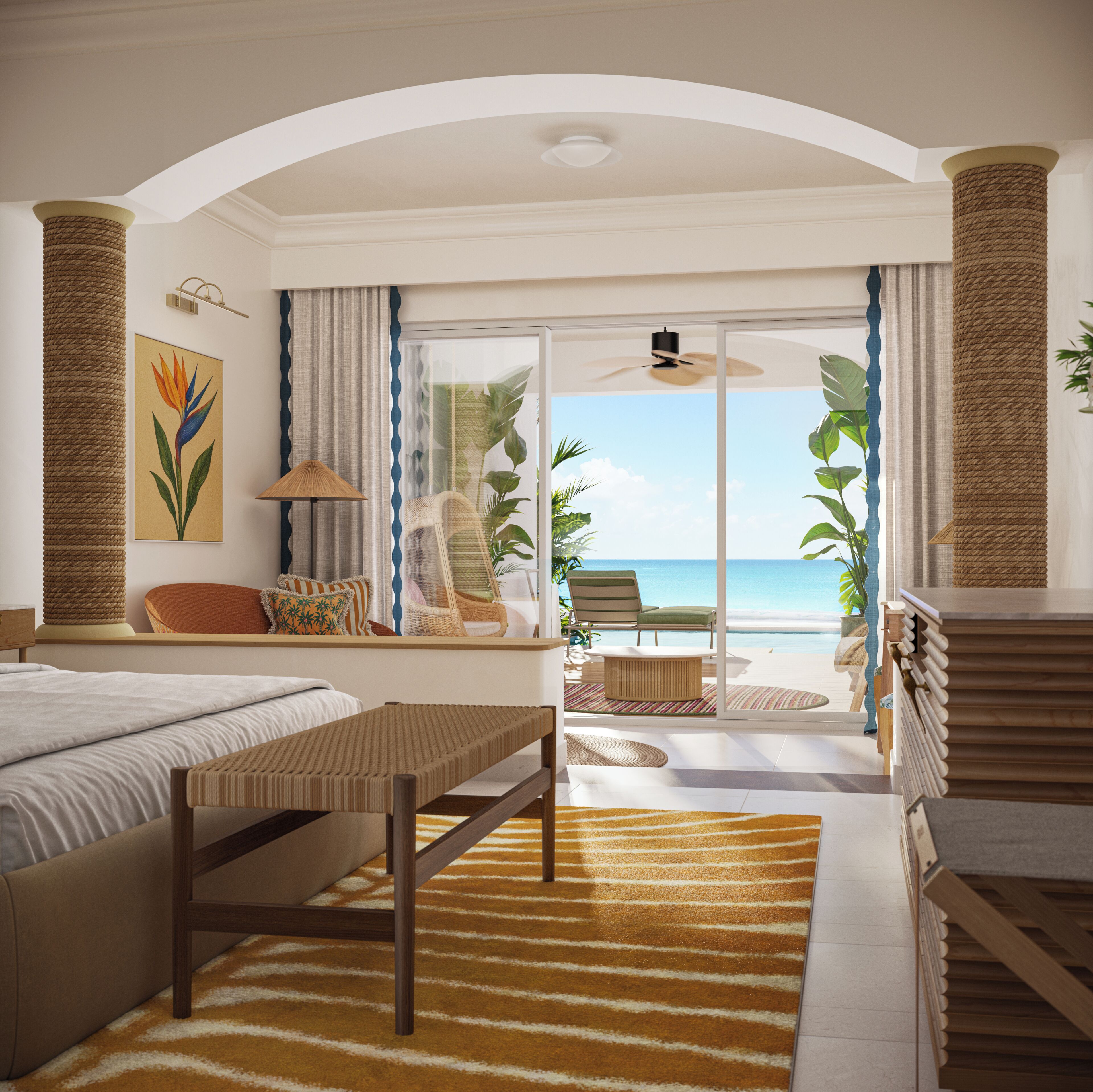Suite ( Butler Service,Swim Out,ocean Front)