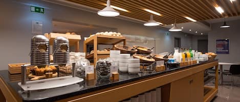 Petit déjeuner continental compris tous les jours