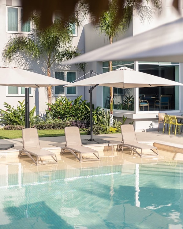 Suite, 1 King Bed, Balcony | Terrace/patio