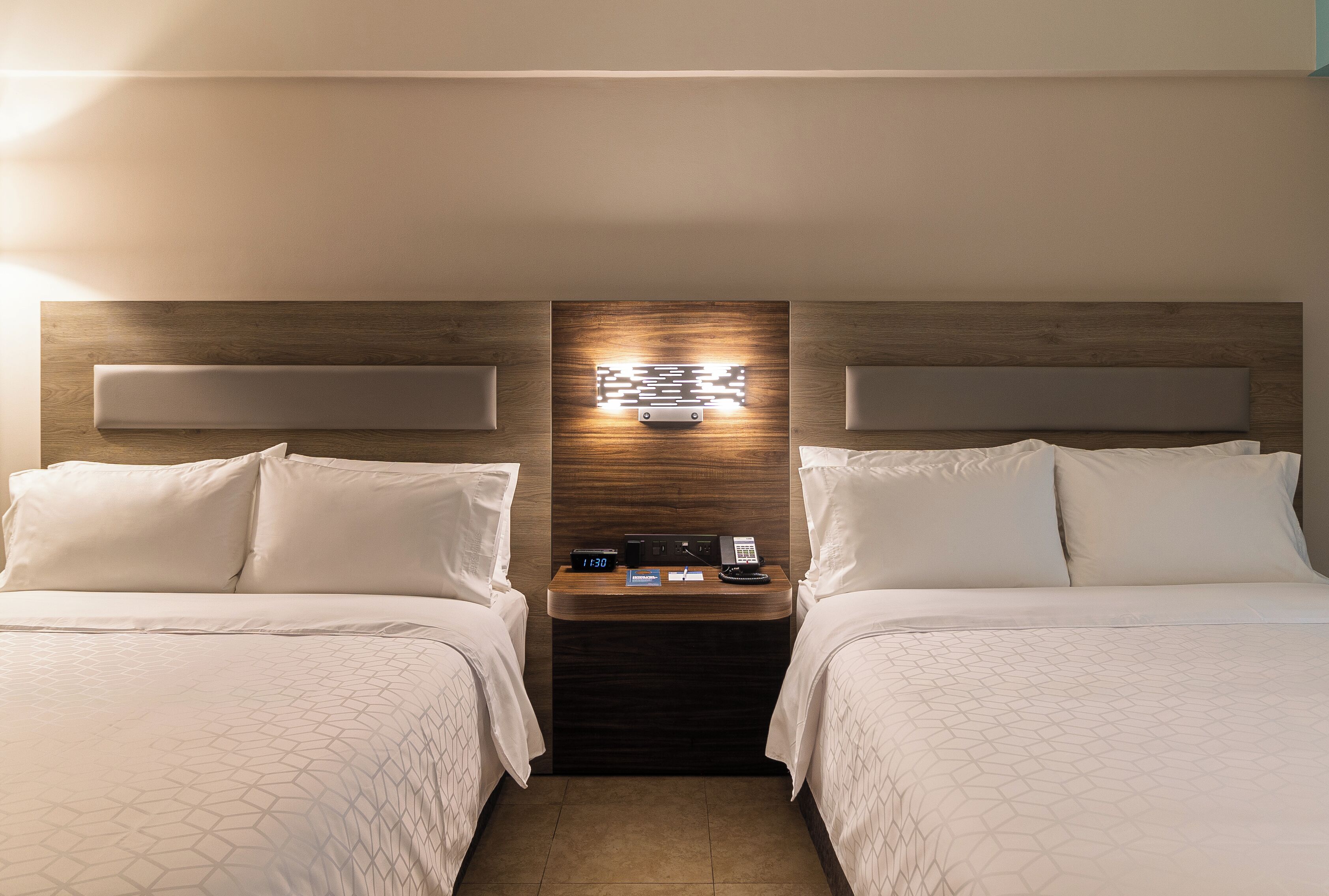 standard room, 2 double beds | 1 bedroom, in-room safe, individually decorated, desk