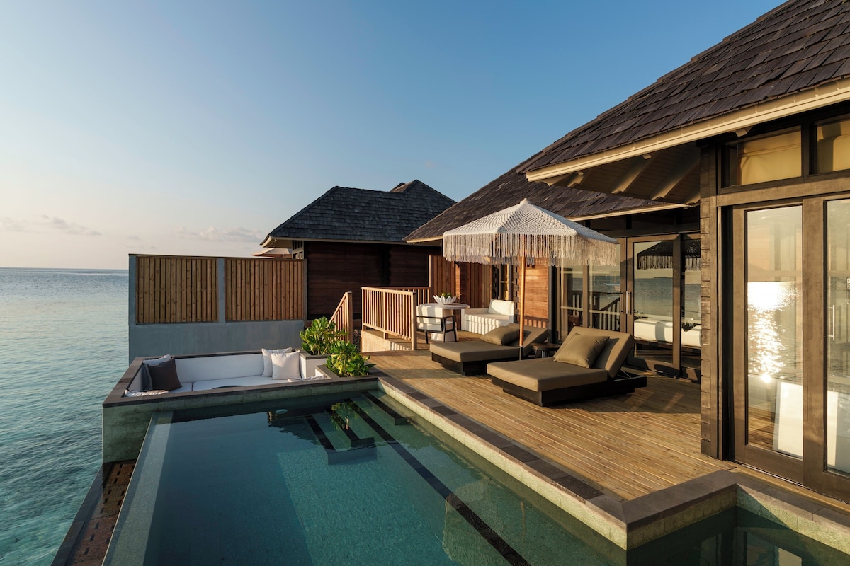 Sunset Horizon Water with Pool Free Seaplane Transfer for 2 guests(7+Nights, Stays till 26th Dec'26)
