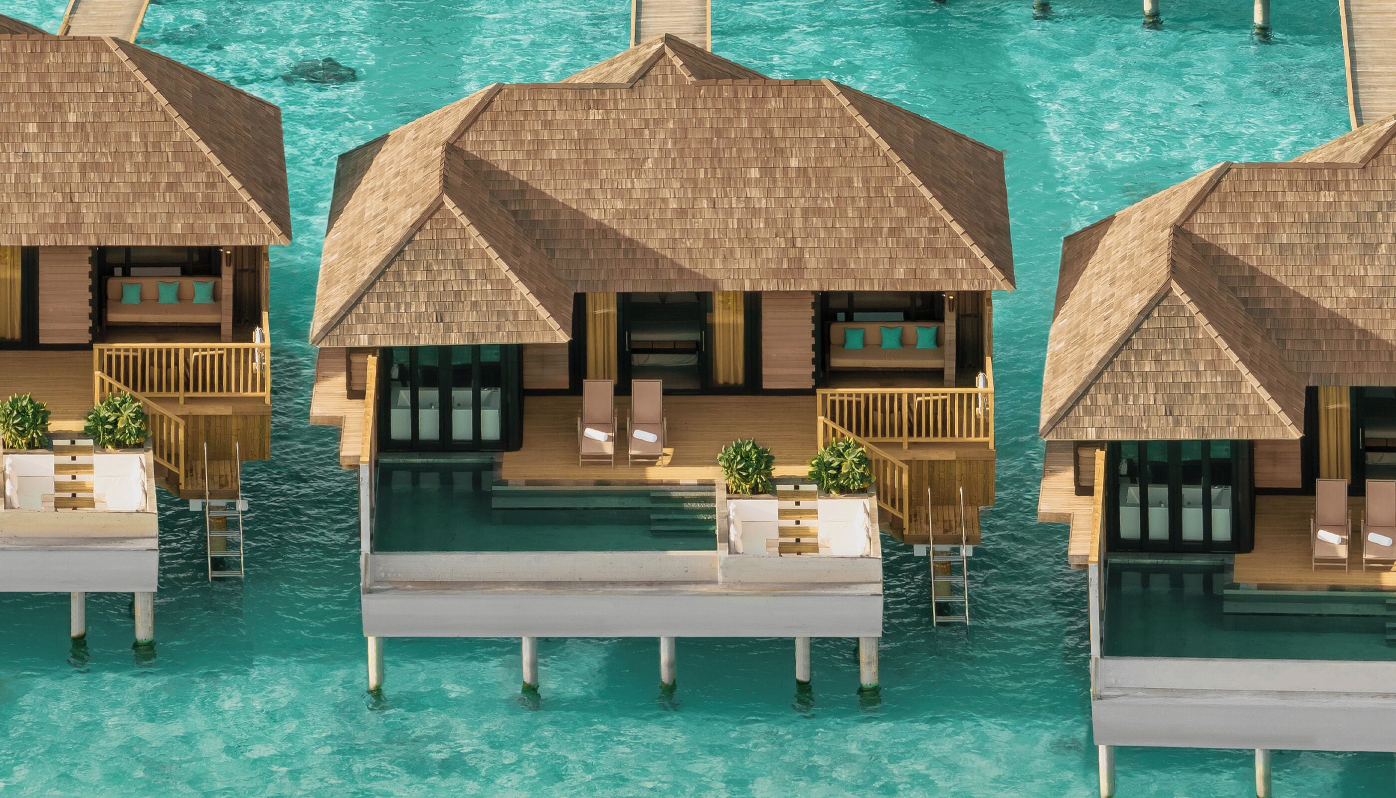 Horizon Water Villa Pool Free seaplane transfer for 2 guests (7+Nights, Stays till 26th Dec'25) | Premium bedding, minibar, in-room safe, desk