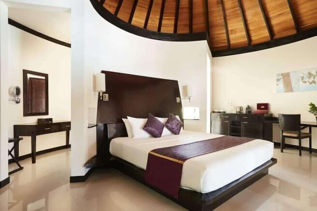 Ropa de cama de alta calidad y minibar