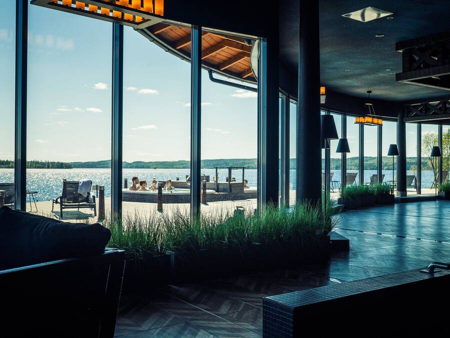 Badstue, boblebad og dampbad