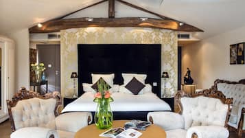 Suite ejecutiva | 1 habitación, ropa de cama de alta calidad y minibar