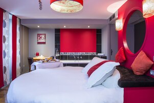 Quarto casal romântico