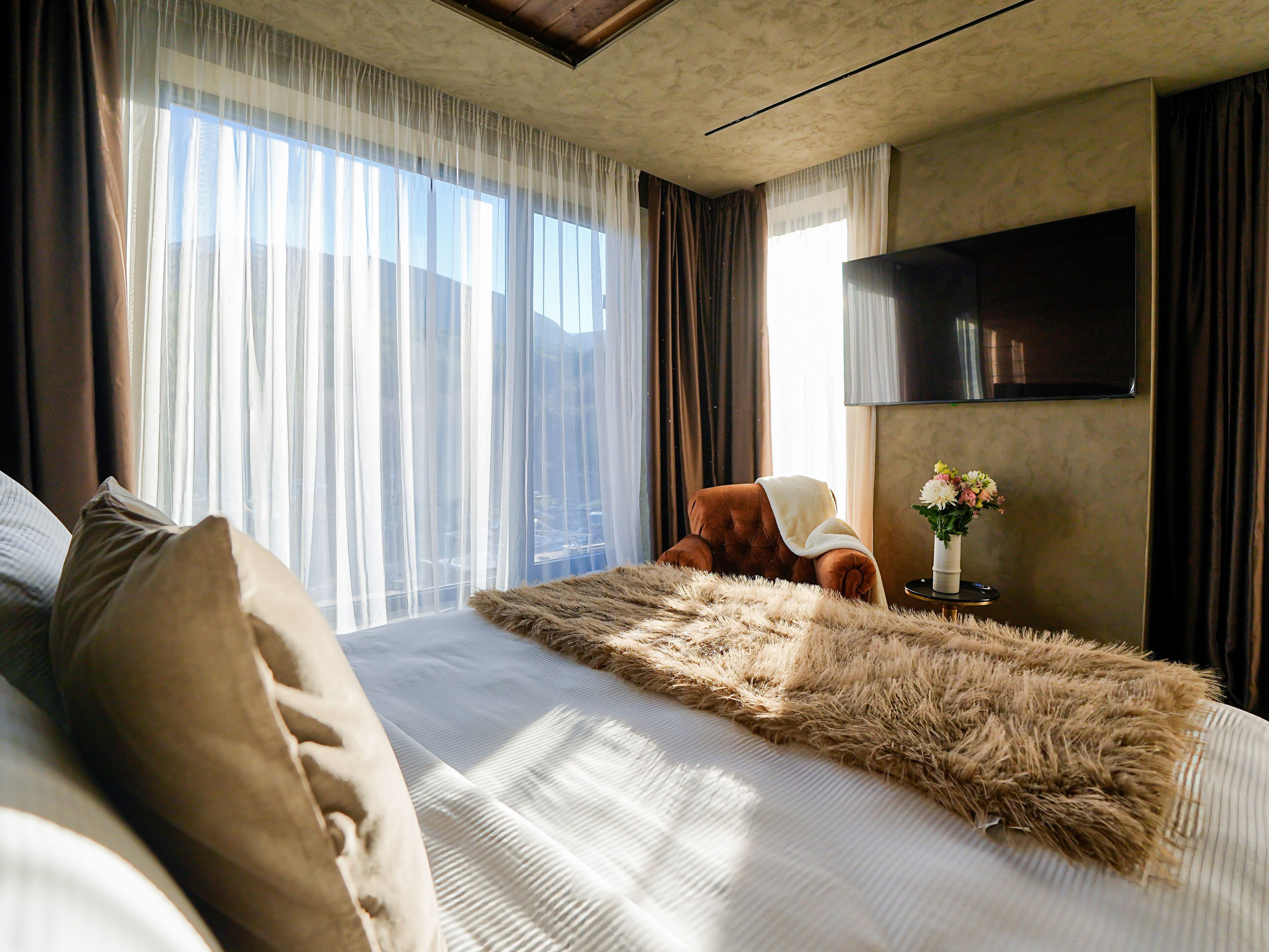 Chambre Double (Alpine Deluxe Room, Mountain View)