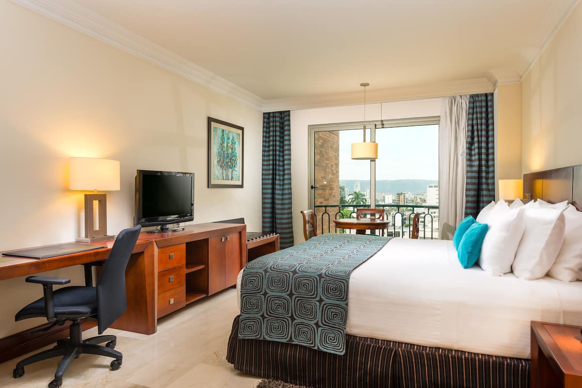 standard double room, 1 queen bed with sofa bed | view from room