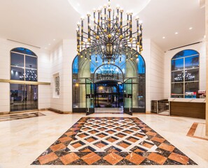Interior entrance