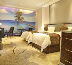 Caja de seguridad en la habitación, cortinas blackout y wifi gratis