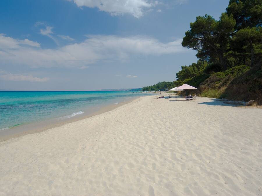 Beach nearby, scuba diving