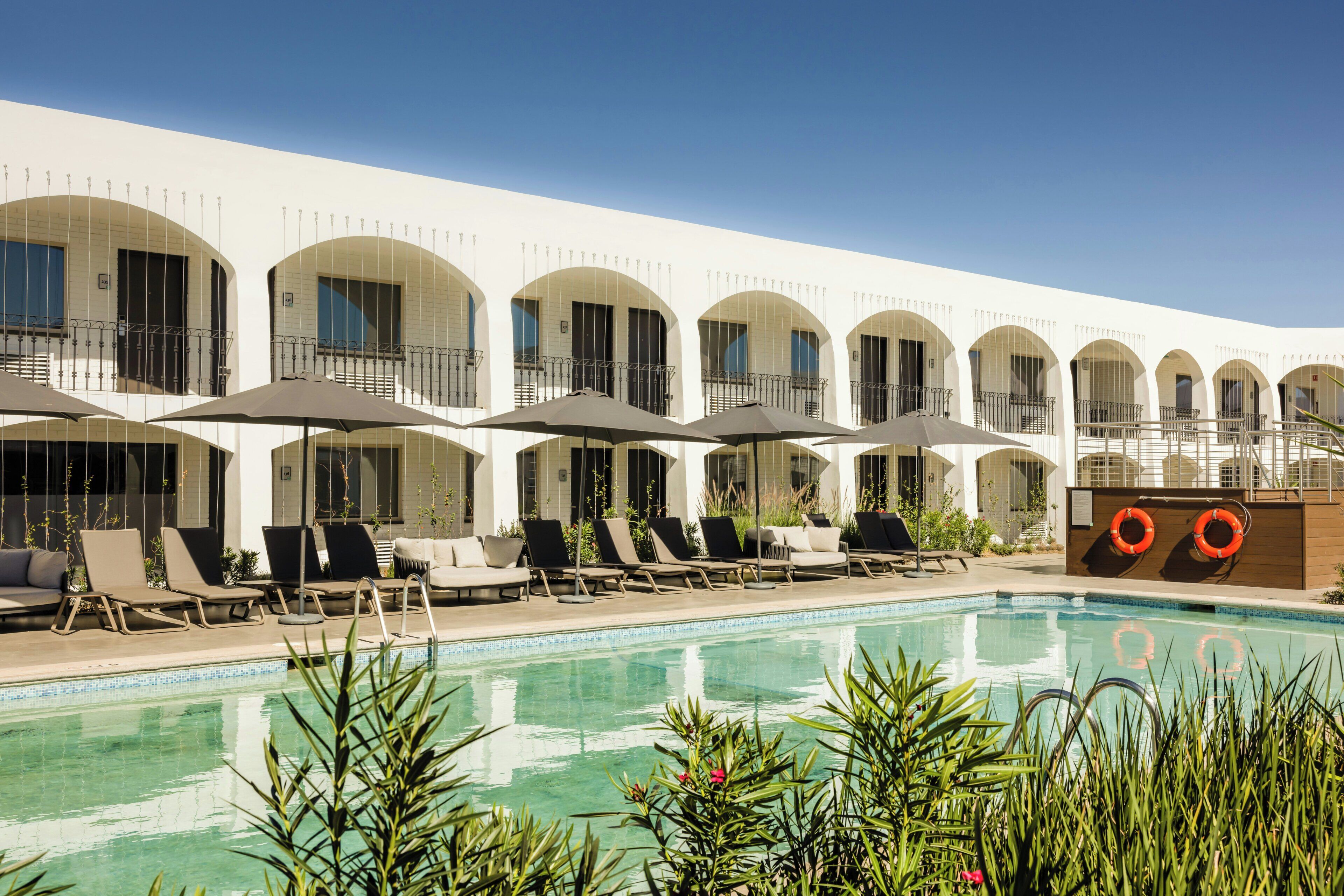 Seasonal outdoor pool