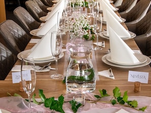 Indoor wedding