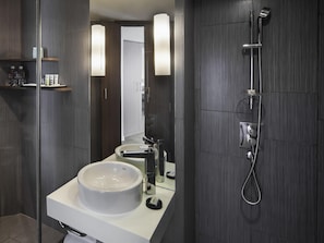 Minibar, in-room safe, desk, blackout drapes