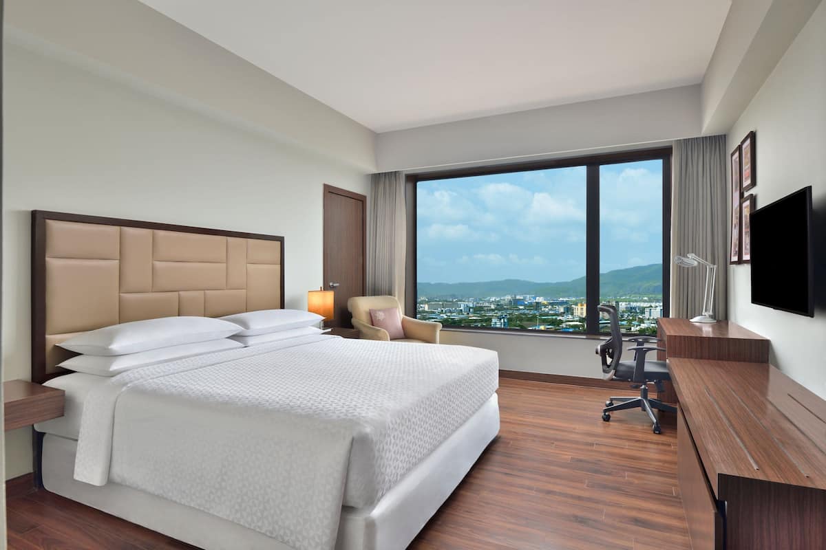 1 phòng ngủ, nệm cao su hoạt tính (memory foam), minibar